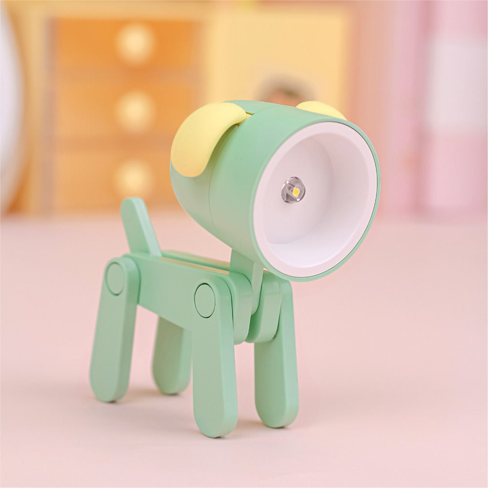 Cute Small Dog Night Light Table Lamp Decoration