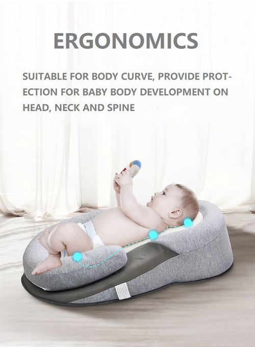 Baby Anti-Spit Incline Pillow | Reflux & Comfort Support