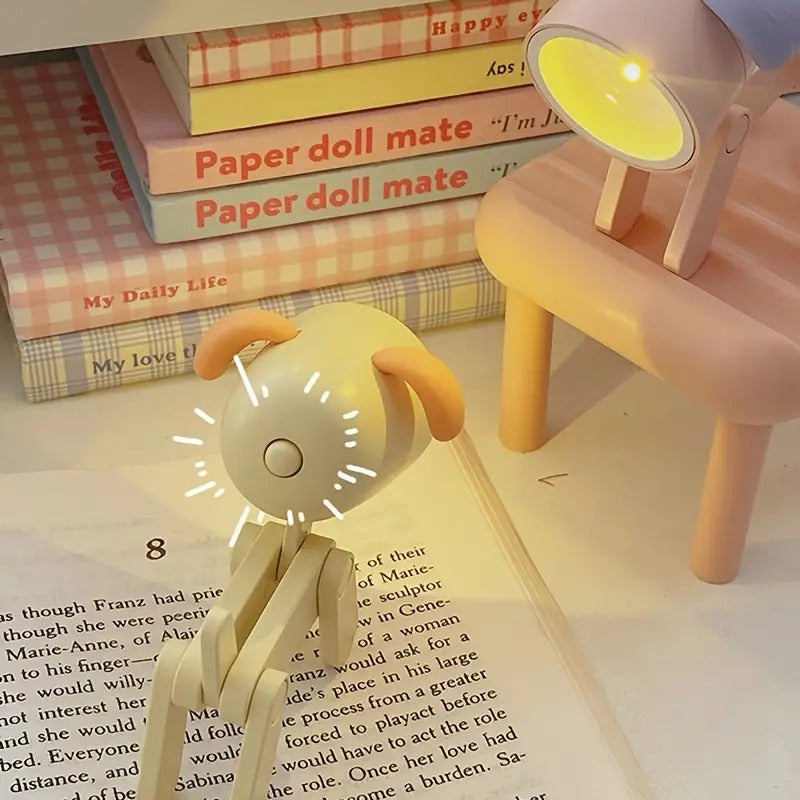 Cute Small Dog Night Light Table Lamp Decoration